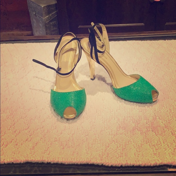 Juicy couture peep toes heels - Picture 1 of 4